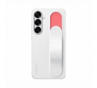 Samsung Standing Grip Case cover con cinturino e funzione cavalletto per Galaxy S25+, White