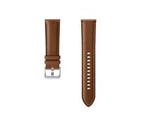 Samsung Stitch Leather ET-SLR84 Cinturino per orologio Galaxy Watch3 con 22 mm di larghezza, cinturino in vera pelle marrone