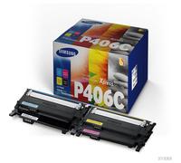 SAMSUNG - SU375A - Samsung-HP - Multipack 4 Toner originale - C-M-Y-K - CLTP406C-ELS - SAMSU375A - Conf. da 1 Pz.
