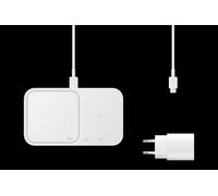 Samsung Super Fast Wireless Charger Duo con caricabatteria incluso (Samsung EP-P5400 tr?dl?s opladningspud) NEW