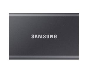 Samsung T7 Portable SSD - 2 TB - USB 3.2 Gen.2 External SSD Titanium Grey (MU-PC2T0T/WW)