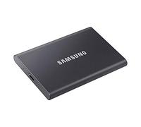 Samsung T7 Portable SSD - 500 GB - USB 3.2 Gen.2 External SSD Titanium Grey (MU-PC500T/WW)
