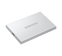 Samsung T7 Resurrected MU-PD4T0G/WW, SSD Esterno Portatile da 4 TB, Memoria USB 3.2 Gen.2, Compatibile con Android, iPhone15, Mac, PC, e Console di Gioco, Colore: Argento