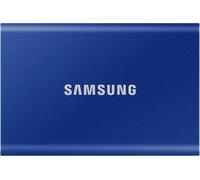 Samsung T7 SSD portatile 1 TB USB 3.2 Gen 2 - velocità fino a 1 050 MB/s, indigo blue, cifratura AES 256-bit
