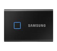 Samsung T7 Touch Portable SSD - 1 TB - USB 3.2 Gen.2 External SSD Metallic Black (MU-PC1T0K/WW)