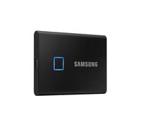 Samsung T7 Touch Portable SSD - 2 TB - USB 3.2 Gen.2 External SSD Metallic Black (MU-PC2T0K/WW)