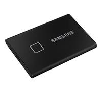 Samsung T7 Touch Portable SSD - 2 TB - USB 3.2 Gen.2 External SSD Metallic Black (MU-PC2T0K/WW)