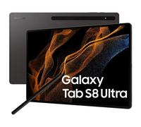 SAMSUNG - Tablet Galaxy Tab S8 Ultra Graphite 14.6 pollici WQXGA+ Octa Core RAM 12GB Memoria 256 GB +Slot MicroSD Wi-Fi - 5G Fotocamera 13Mpx Android - Itali