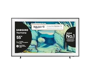 Samsung The Frame 4K Vision AI Smart TV 55'' QE55LS03FAUXZT 4K, NQ4 AI Gen2 Processor,AI Upscaling, Matte Display, Dolby Atmos & OTS Lite, Modern Frame Design, PACCHETTO INTRATTENIMENTO, 2025