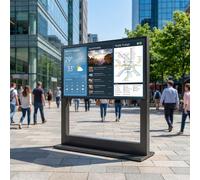 Samsung The Terrace TV da esterno 75'' 4K Neo QLED Televisore professionale da 75 pollici con tecnologia 4K Neo QLED, elevata luminosità e protezione