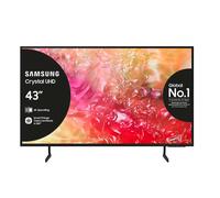 Samsung TV Crystal UHD 4K 43” UE43DU7170UXZT Smart TV Wi-Fi Black 2024, Processore Crystal 4K, 4K Upscaling, Slim Look Design, OTS Lite