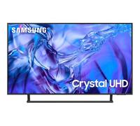 Samsung TV Crystal UHD 4K 43” UE43DU8570UXXH Smart TV Wi-Fi Titan Gray 2024, Processore Crystal, Upscaling, AirSlim Design, OTS Lite