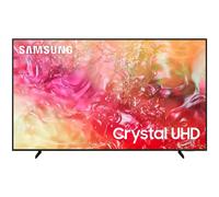 Samsung Smart TV 75" UE75DU7170UXZT, Crystal 4K UHD, 4K Upscaling, Slim Look, DVBT-2, Q-Symphony & OTS Lite, Integrato con Bixby, comp con Alexa e Google Assistant, Black 2024