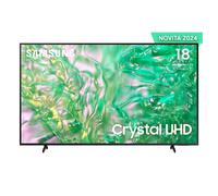 Samsung TV Crystal UHD 4K 75 UE75DU8070UXZT Smart TV Wi-Fi Black 2024, Processore Crystal 4K