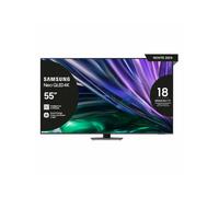 Samsung Smart TV 55” QE55QN85DBTXZT Neo QLED 4K Mini LED Carbon Silver 2024, Processore NQ4 AI GEN2, Tecnologia Quantum Matrix, Simple Chamfer Design, Dolby Atmos