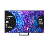Samsung TV QE55Q74DATXZT QLED 4K, Smart TV 55" Quantum processor 4K, AirSlim, DVBT-2, Q-Symphony & OTS Lite, Integrato con Alexa e Bixby, compatibile con Google Assistant, Titan Gray 2024