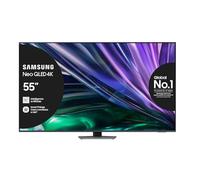 Samsung Smart TV 55” QE55QN85DBTXZT Neo QLED 4K Mini LED Carbon Silver 2024, Processore NQ4 AI GEN2, Tecnologia Quantum Matrix, Simple Chamfer Design, Dolby Atmos