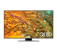 Samsung Q80D TV QLED 4K 65” QE65Q80DATXZT Smart TV Wi-Fi Eclipse Silver 2024, Processore NQ4 AI GEN2, 4K AI Upscaling, Simple Chamfer Design, Dolby Atmos