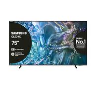 Samsung Q60D TV QLED 4K 75” QE75Q60DAUXZT Smart TV Wi-Fi Titan Gray 2024, Quantum Processor Lite 4K, 4K Upscaling, AirSlim Design, OTS Lite