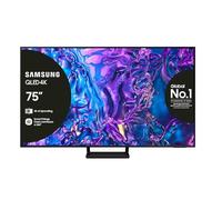 Samsung Q70D TV QLED 4K 75” QE75Q70DATXZT Smart TV Wi-Fi Black 2024, Quantum Processor 4K, 4K AI Upscaling, AirSlim Design, OTS Lite