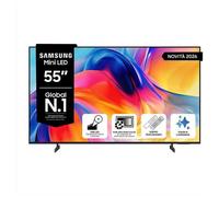 SAMSUNG UE55M70HAUXZT TV Mini LED, SMART TV, 55 ", Processore LED Processor 4K, Titan Black
