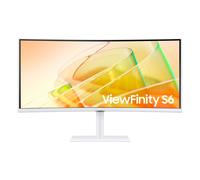 Samsung S65TC Monitor PC 86,4 cm (34") 3440 x 1440 Pixel UltraWide Quad HD LED Bianco