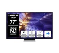 Samsung Vision AI Smart TV 77'' QE77S90FAEXZT OLED 4K, NQ4 AI Gen3 Processor & 4K AI Upscaling, Motion Xcelerator 144 Hz, Dolby Atmos & OTS Lite, Edizione speciale PACCHETTO INTRATTENIMENTO, 2025