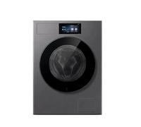 Samsung Lavatrice, 9 kg, 1400 giri/min touch display, AI Wash, AI Ecobubble, QuickDrive-option, argento scuro, WF90H09C4ST2