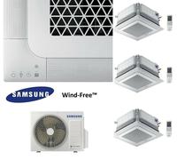 SAMSUNG Wind-Free Mini Cassetta 3 x 2,6 kW Climatizzatore Esterno 6,8 kW...
