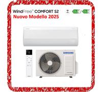 SAMSUNG WINDFREE COMFORT S2 CLIMATIZZATORE 12000 BTU R32 WIFI CLASSE A++ A++ [EEK: A]