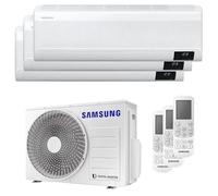 SAMSUNG WINDFREE ELITE CONDIZIONATORE AJ052TXJ3KG TRIAL SPLIT 7000+7000+12000 BTU WIFI A+++ TRE SPLIT