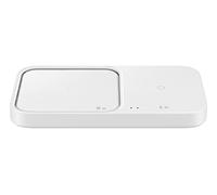 Samsung Wireless Charger Duo 15W Fast Charging 2.0 con Caricabatterie 25W, Bianco