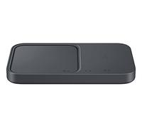 Samsung Wireless Charger Duo 15W Fast Charging 2.0 con Caricabatterie 25W, Grigio scuro