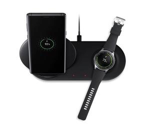 Samsung Wireless Charger Duo Caricabatterie wireless ad induzione per caricare due dispositivi contemporaneamente