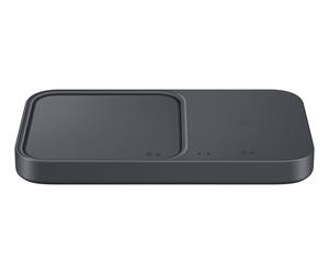 Samsung Wireless Charger Duo - Caricabatterie wireless - Con adattatore e cavo di ricarica - 15 Watt - Nero - Nouvo