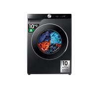 SAMSUNG WW10FG6U94LBU3 LAVATRICE, Caricamento frontale, 10 kg, 23 programmi, Profondità 55 cm, Giri 1400 rpm, Nero, livello rumorosità centrifuga 72 dB(A