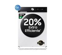 SAMSUNG WW11DB7B94GEU3 LAVATRICE, Caricamento frontale, 11 kg, 23 programmi, Profondità 60 cm, White/Black, livello rumorosità centrifuga 72 dB(A), Classe A