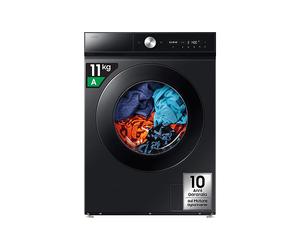 SAMSUNG WW11DB8B95GBU3 LAVATRICE, Caricamento frontale, 11 kg, 25 programmi, Profondità 60 cm, Giri 1400 rpm, Nero, livello rumorosità centrifuga 72 dB(A