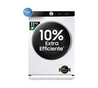 SAMSUNG WW11DG6B85LKU3 LAVATRICE, Caricamento frontale, 11 kg, 25 programmi, Profondità 60 cm, White/Black, livello rumorosità centrifuga 72 dB(A), Classe A
