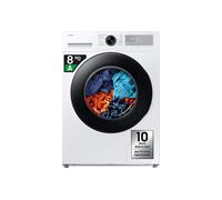 SAMSUNG WW80FG5L32AHET LAVATRICE SLIM, Caricamento frontale, 8 kg, 14 programmi, Profondità 47 cm, Giri 1200 rpm, Bianco, livello rumorosità centrifuga 72 dB(A), Classe A
