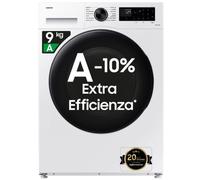 Lavatrice Standard WW90CGC04DAEET Crystal Clean Ecobubble 9 Kg Classe A Centrifuga 1400 giri