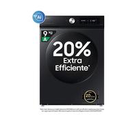 SAMSUNG WW90DB7U94GBU3 LAVATRICE, Caricamento frontale, 9 kg, 25 programmi, Profondità 60 cm, Nero, livello rumorosità centrifuga 72 dB(A), Classe A