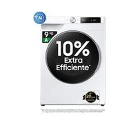 SAMSUNG WW90DG6U25LEU3 LAVATRICE, Caricamento frontale, 9 kg, 24 programmi, Profondità 60 cm, Bianco, livello rumorosità centrifuga 72 dB(A), Classe A