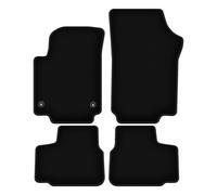 Samt-Fußmatten BASIC schwarz für Volkswagen Up hatchback (2011-)