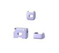 SAMTN Custodia in silicone per DJI Mic Mini, Microphone Sleeve Soft Protective Cover Pack, Custodia per il trasporto (Viola1)