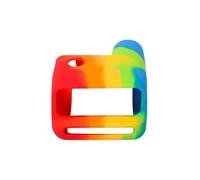SAMTN Custodia in silicone per Polaroid Go Gen3, custodia protettiva in gomma antiurto，multicolore