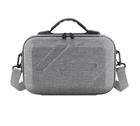 SAMTN Custodia per Insta360 Go Ultra, borsa da trasporto portatile in nylon per action camera con tracolla e maniglia per i viaggi, grande guscio rigido per fotocamera, selfie stick e altri accessori