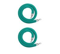 Samtseil - Confezione da 2 corde per hotel, teatri, matrimoni, asili, concerti, colore: blu, 200 cm, decorazione per eventi e sicurezza
