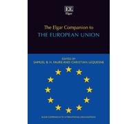 Samuel B.H. Faure The Elgar Companion to the European Union (Copertina rigida)