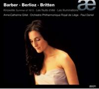 Samuel Barber Barber/Berlioz/Britten (CD) Album